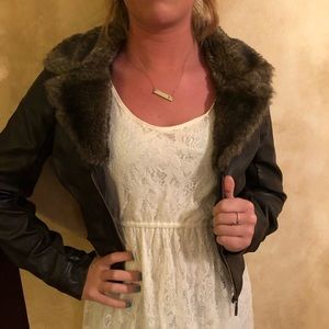 Junior Faux Leather Jacket